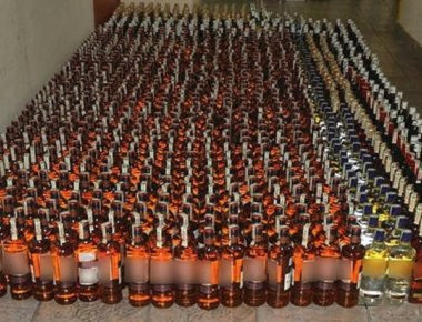 Εξαρθρώθηκε κύκλωμα διακίνησης λαθραίων αλκοολούχων ποτών